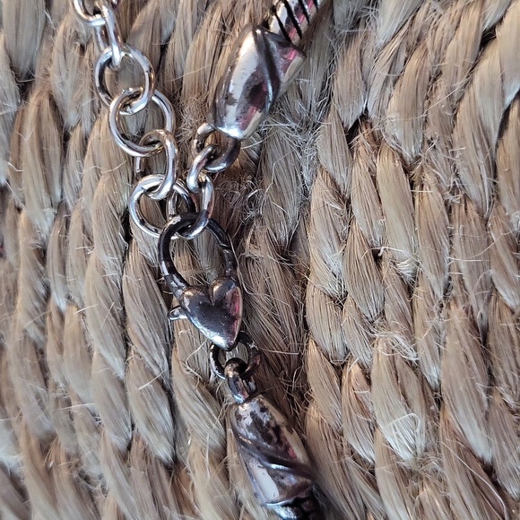 Elegant Brighton Silver Necklace with Crystal Accents - Picture 5 of 6